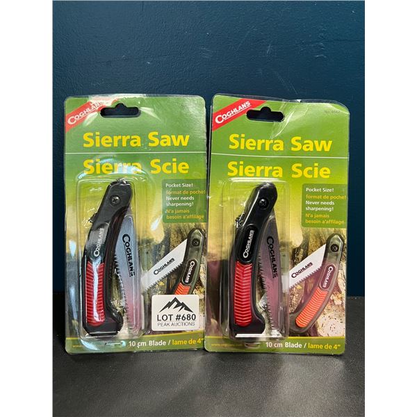 Lot of 2 Sierra Saw Folding Knives