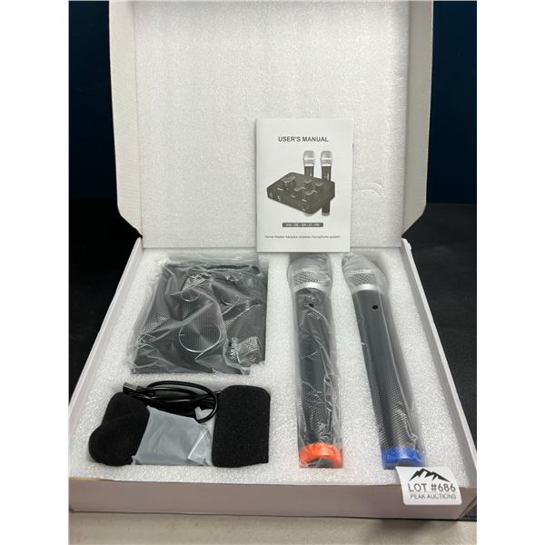 Lot of 1 Wireless Karaoke/Micriphone System