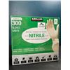 Image 1 : Lot of 1 Jumbo Box of Nitrile Gloves (300pcs) Size M