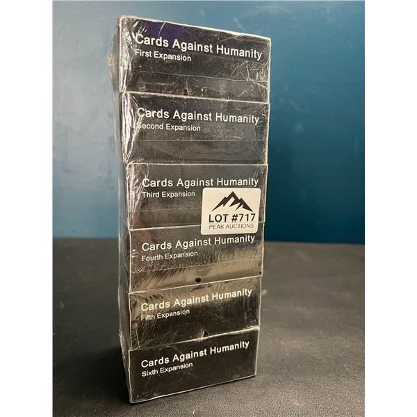 Lot of Cards Against Humanity Expansion Packs - 6 Expansion Decks!