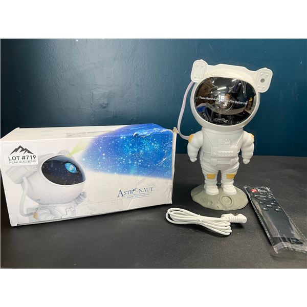 Lot of 1 Astronaut Star Galaxy Projector w/ Remote Control
