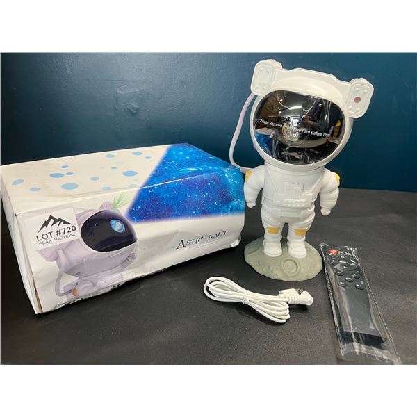Lot of 1 Astronaut Star Galaxy Projector w/ Remote Control