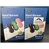 Image 1 : Lot of 2 Hand Warmers/Portable Powerbanks - 10,000mAh High Capacity