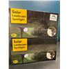 Image 1 : Lot of 2 Packs of Solar Landscape Spotlights (2 per box)