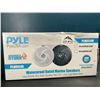 Image 1 : Lot of PYLE Waterproof Rated Marine Speakers - Low Profile Slim Style Speaker Pair (Set of 2)