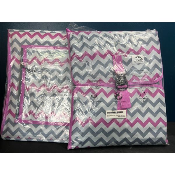 Lot of 2 Kids Travel Car Seat Trays