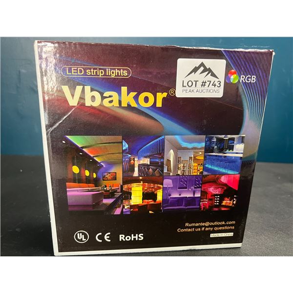 Lot of 1 LED Strip Light Kit w/ Remote Control - 32FT Length