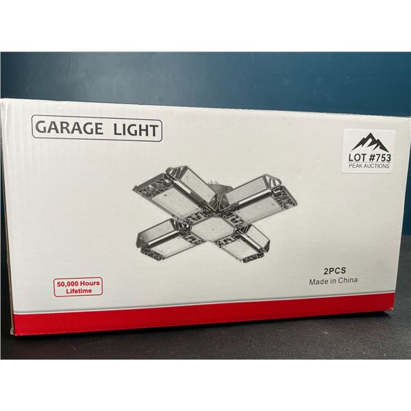 Lot of 1 2pack Garage Lights