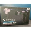 Image 1 : Lot of 1 Serpeo Percussion Handheld Deep Tissue Massage Gun