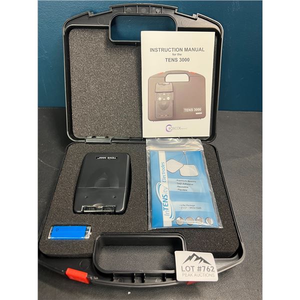 Lot of 1 TENS 3000 Pain Relief - Electric Muscle Stimulator Device for Pain Relief