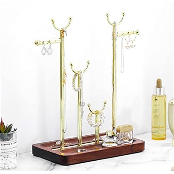 Lot of 2 Jewelry Stands