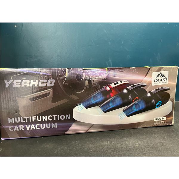 Lot of 1 Multifunction Car Vacuum