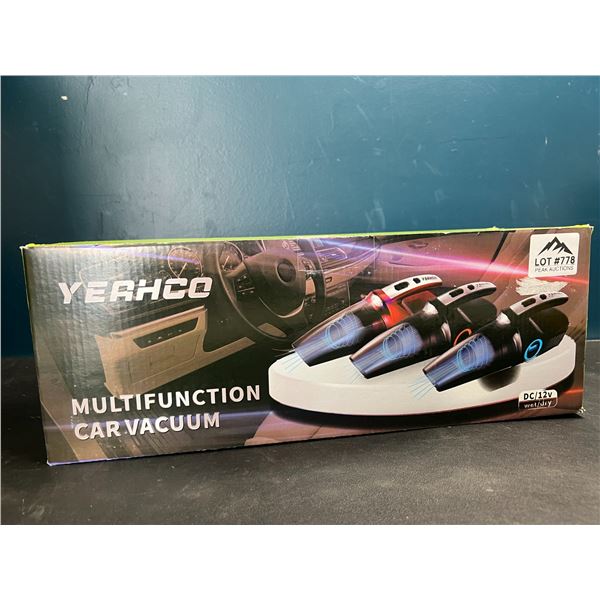 Lot of 1 Multifunction Car Vacuum
