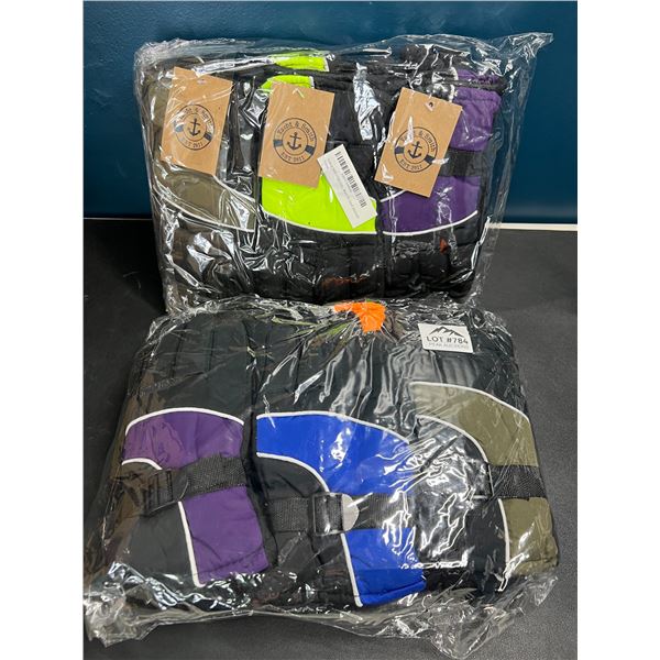 Lot of 2 Multi-Packs of Assorted Winter/Ski/Snowboarding Gloves - 6 pairs per pack!