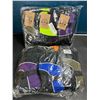 Image 1 : Lot of 2 Multi-Packs of Assorted Winter/Ski/Snowboarding Gloves - 6 pairs per pack!
