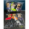 Image 1 : Lot of 2 Multi-Packs of Assorted Winter/Ski/Snowboarding Gloves - 6 pairs per pack!