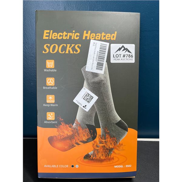 Lot of 1 Pair of Electric Heated Socks