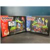 Image 1 : Lot of 2 Sonic The Hedgehog Lego-Style Building Toy Sets