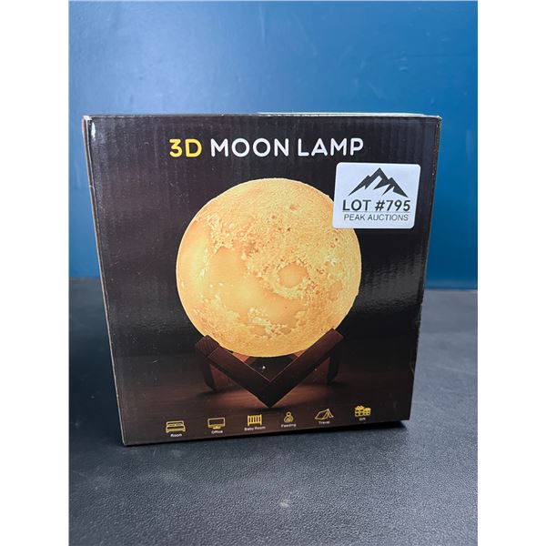 Lot of 1 3D Moon Lamp