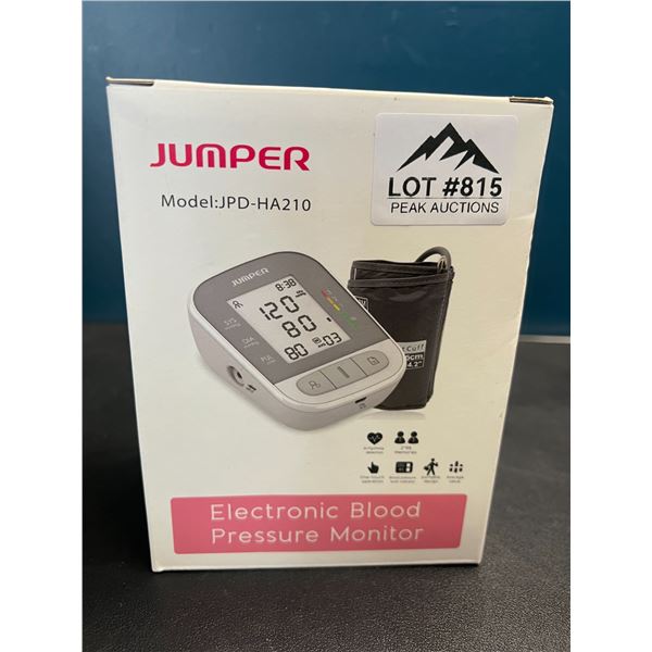 Lot of 1 Jumper Electronic Blood Pressure Monitor