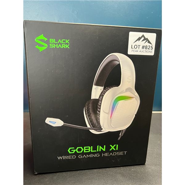 Lot of 1 Black Shark Goblin X1 Wired Gaming Headset