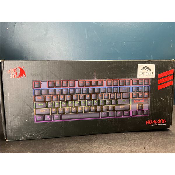 Lot of 1 Red Dragon Kumara LED Light-Up Mechanical Gaming Keyboard