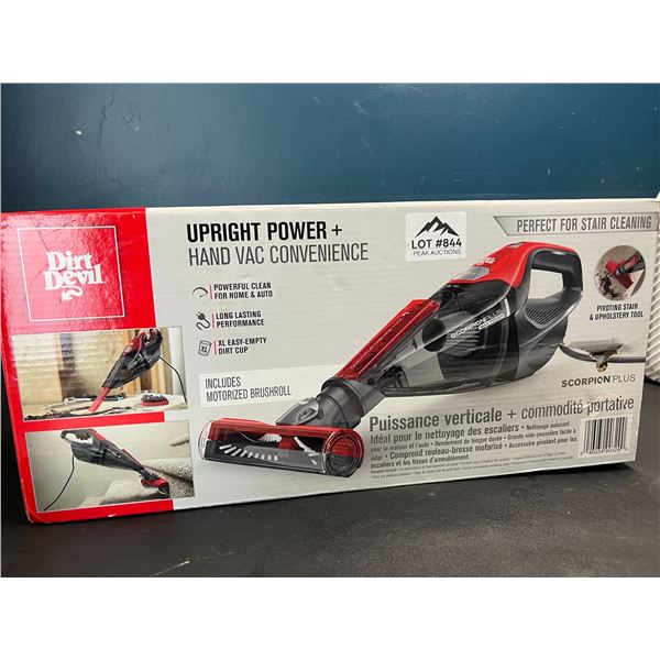 Lot of 1 DirtDevil Upright Power+ Hand Vac Convenience