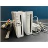 Image 1 : Lot of 2 Nintendo Wii Consoles (*Used)