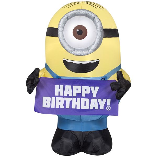 Lot of 1 Minions Inflatable