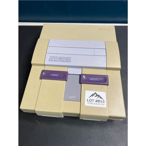 Lot of 1 Super Nintendo Entertainment System (*Used)