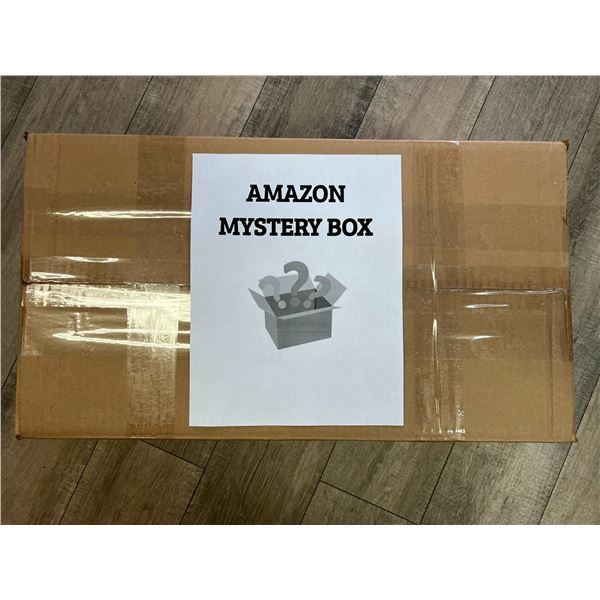 Lot of 1 AMAZON MYSTERY BOX!!! - Packed FULL of Assorted Amazon Items! (22 inch x 11 inch box size)