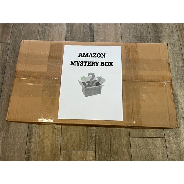 Lot of 1 AMAZON MYSTERY BOX!!! - Packed FULL of Assorted Amazon Items! (22 inch x 11 inch box size)