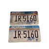 Image 1 : Father Stu (Mark Wahlberg) Montana License Plates Movie Props