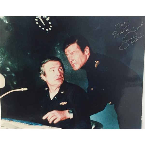 007 James Bond "The Spy Who Loved Me"  Captain Carter (Shane Rimmer) Signed Photo