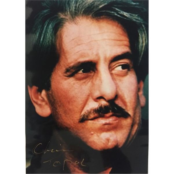 007 James Bond "For Your Eyes Only" (1981) Columbo (Chaim Topol) Signed Photo