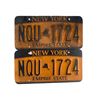 Image 1 : Step Up: All In Jenny (Mari Koda) NY State License Plates Movie Props