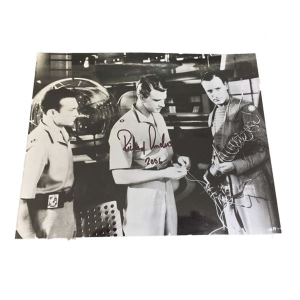 Forbidden Planet Richard Anderson Signed Photo