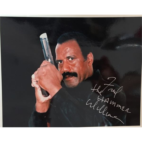 Fred Williamson "The Hammer" Signed Photo