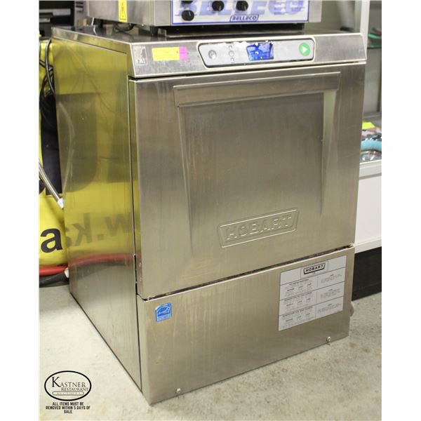 HOBART LXEH HI-TEMP UNDERCOUNTER DISHWASHER