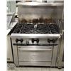 Image 1 : SUNFIRE 6 BURNER NAT. GAS COMMERCIAL RANGE