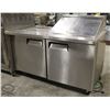 Image 1 : 5' MEGA TOP PREP COOLER ON CASTERS