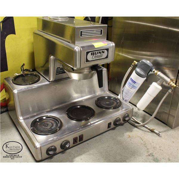 BUNN-OMATIC HIGH VOLUME COFFEE BREWER W/ BUNN