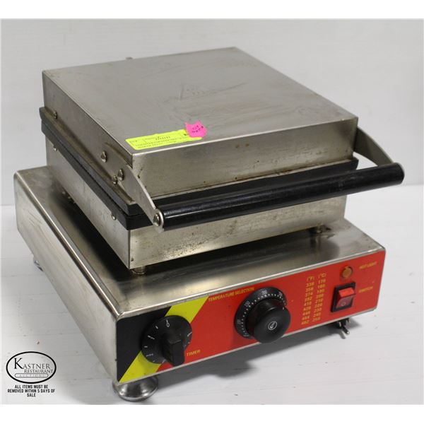 COUNTERTOP ELECTRIC WAFFLE MAKER PRESS - 1500W