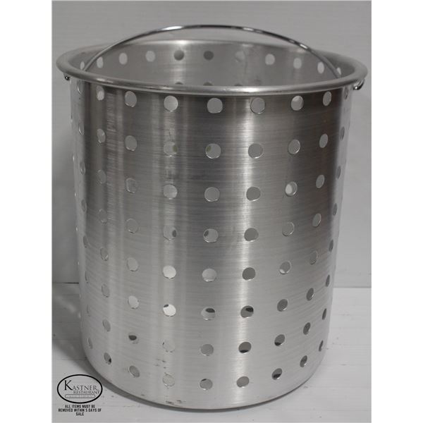 NEW 12" x 12" ALUMINUM BLANCHING BASKET