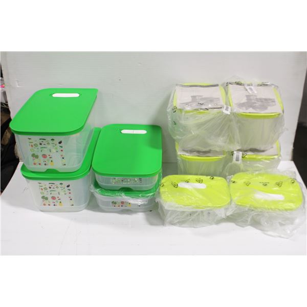 NEW 20 PIECE TUPPERWARE FRIDGE SMART CONTAINERS MULTIPLE SETS