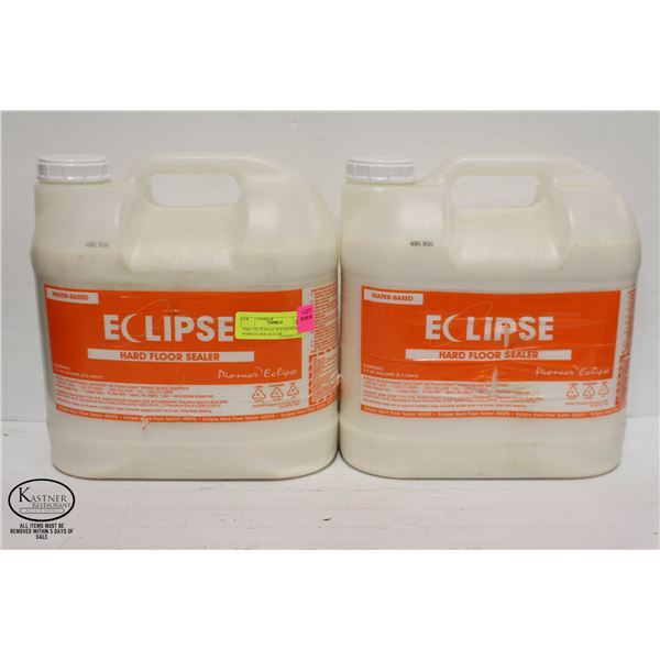 TWO 10L JUGS OF WATER BASED HARD FLOOR SEALER