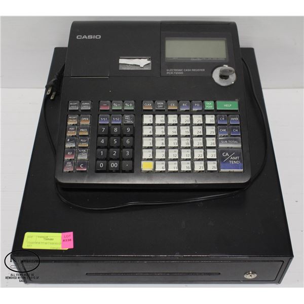 CASIO PCR-T2100 CASH REGISTER W/ KEY