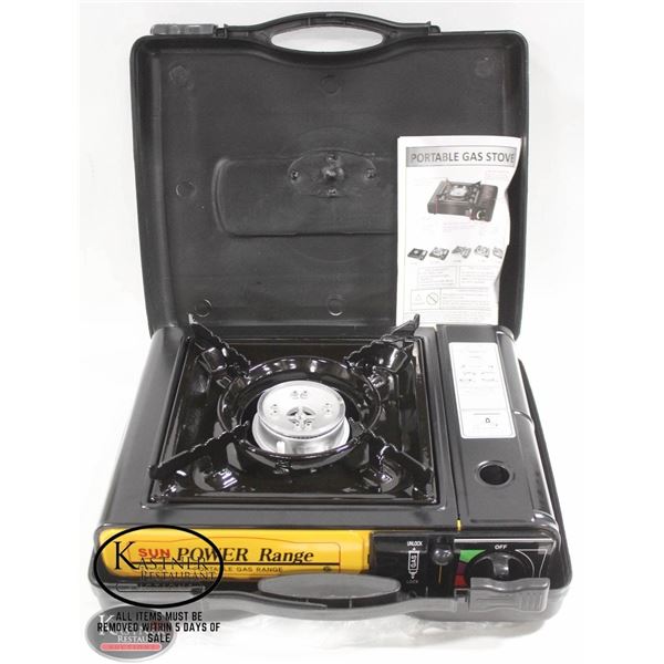 NEW DELUXE PORTABLE GAS STOVE