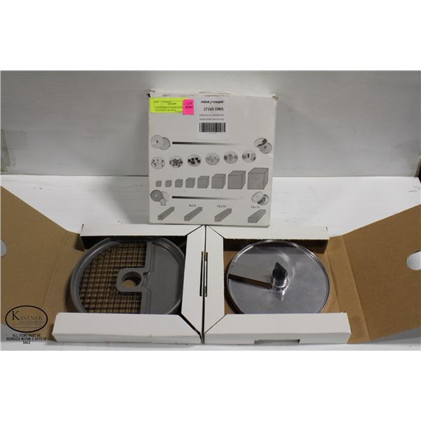 2 NEW ROBOT COUPE DICING EQUIPMENT BLADES