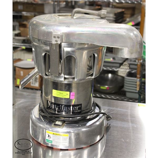 NUTRI FASTER N450 COMMERCIAL FRUIT AND VEGATABLE